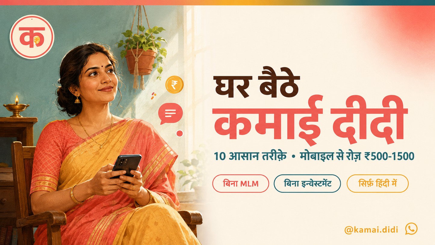 घर बैठे कमाई गाइड - 2026