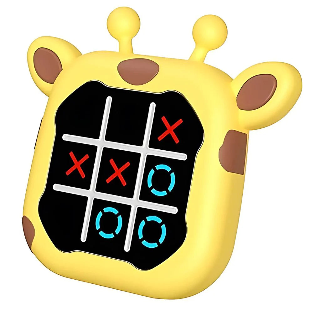 Tic Tac Toe Animal-Themed 3-in-1 Puzzle Game