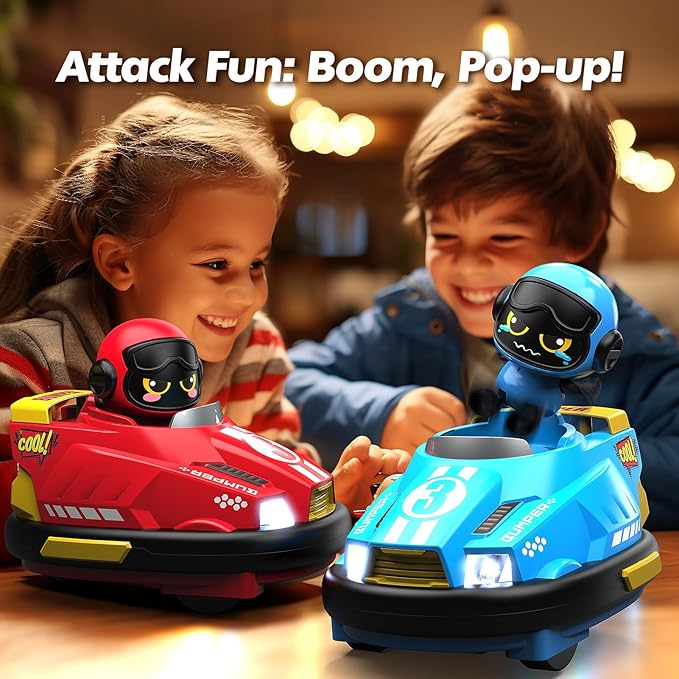 Remote Control Battle Bumper Cars for 2 Players